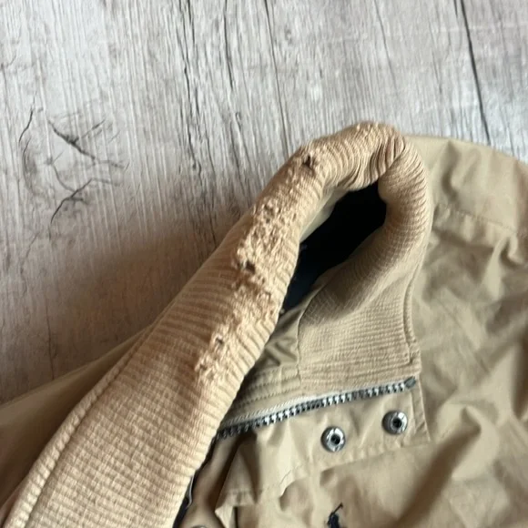 Polo Ralph Lauren Men's‎ Tan and Cream Jacket Size Large
